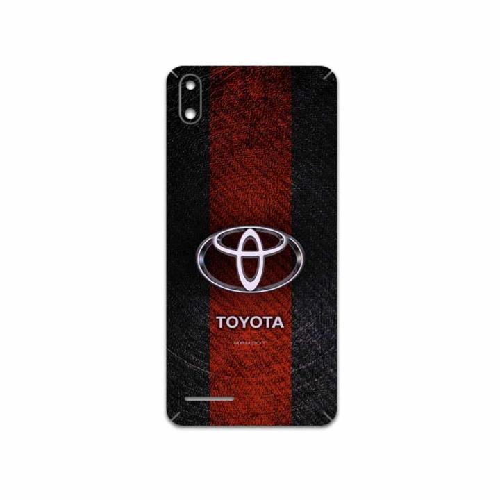 برچسب پوششی ماهوت مدل TOYOTA-Logo مناسب برای گوشی موبایل لاوا Z51 MAHOOT TOYOTA-Logo Cover Sticker for Lava Z51